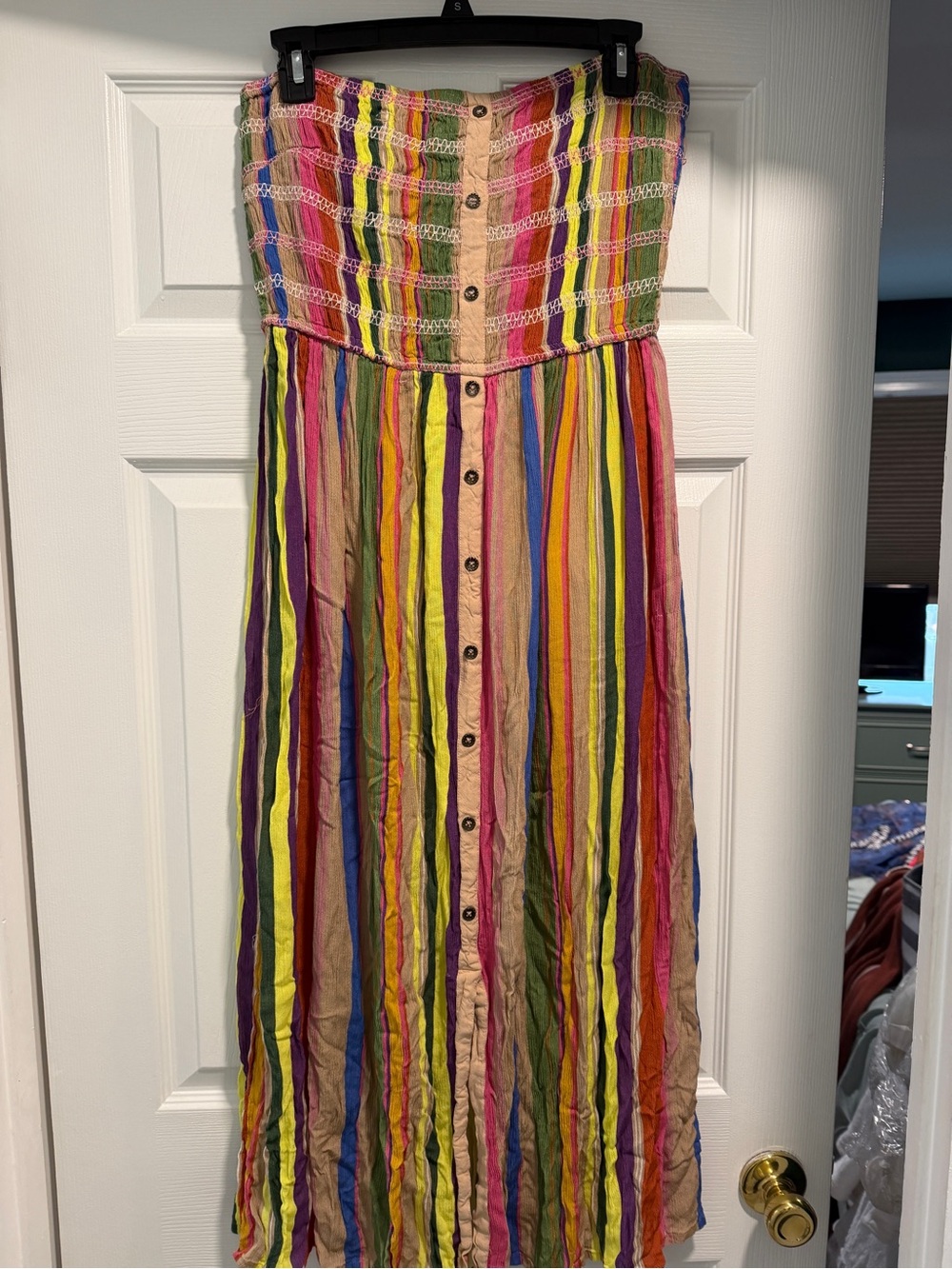 Large Bohemian Rainbow Dress